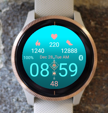 Garmin Watch Face - ActiveTime 01