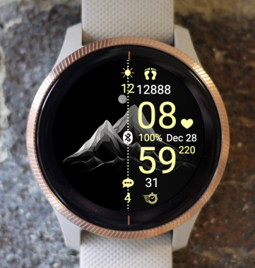 Garmin Watch Face - In The Mountains A9