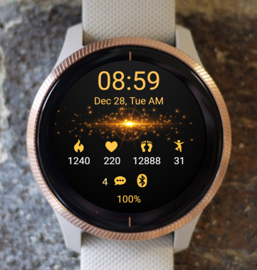 Garmin Watch Face - Galaxy 01