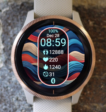 Garmin Watch Face - Abstract FB