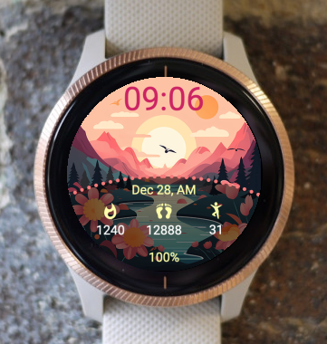 Garmin Watch Face - Nature A1