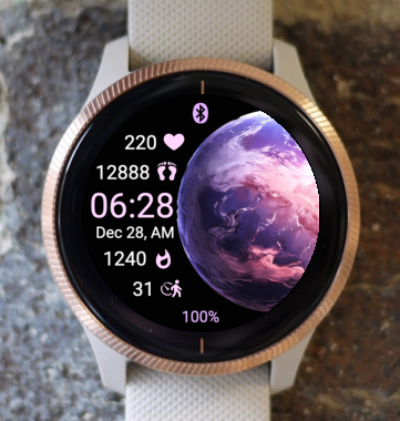 Garmin Watch Face - Planet X7