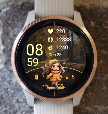 Garmin Watch Face - Autumn O3