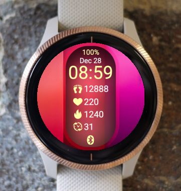 Garmin Watch Face - Gradient G3