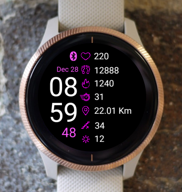 Garmin Watch Face - Sport Run X5