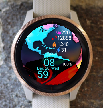 Garmin Watch Face - Flush
