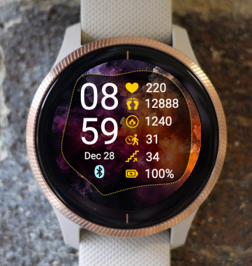 Garmin Watch Face - Color Sky CS2