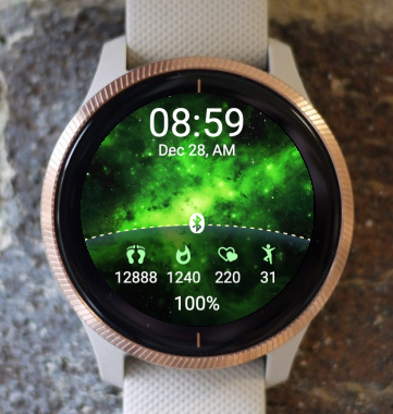 Garmin Watch Face - E-Space A5