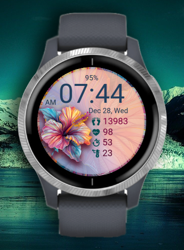 Active Time - Colorful Spring Flower