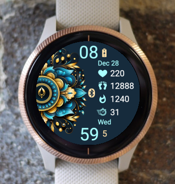 Garmin Watch Face - Mandala M11