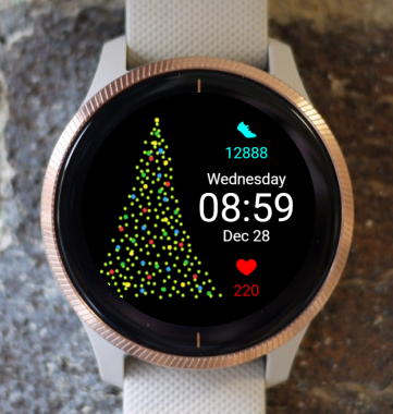 Garmin Watch Face - Christmas Joy