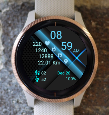 Garmin Watch Face - Active Time 03