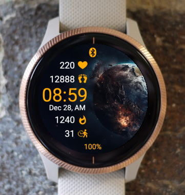 Garmin Watch Face - Planet X1