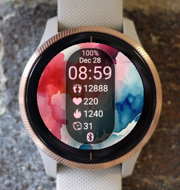 Garmin Watch Face - Abstract MA