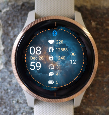 Garmin Watch Face - Space Dream