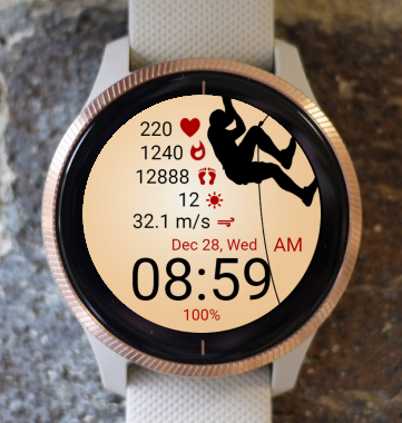 Garmin Watch Face - The Rock 04