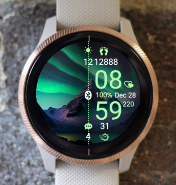 Garmin Watch Face - In The Mountains A12