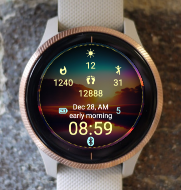 Garmin Watch Face - Color Sky CS1