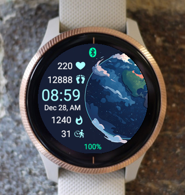Garmin Watch Face - Planet X3