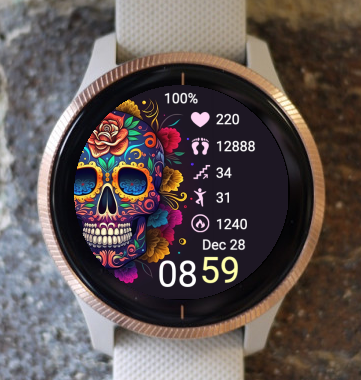 Garmin Watch Face - Halloween XX8