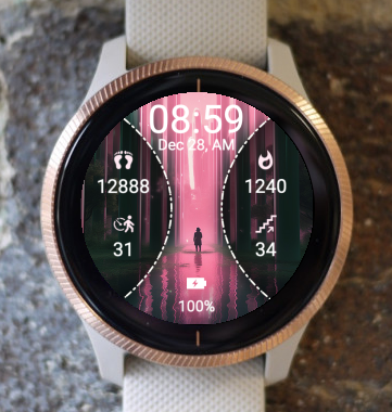 Garmin Watch Face - OneTwo Walk