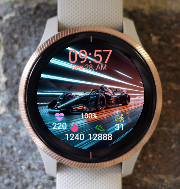 Garmin Watch Face - F1