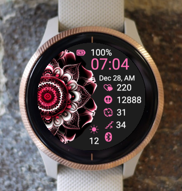 Garmin Watch Face - Mandala M35