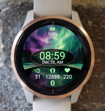 Garmin Watch Face - Aurora A1