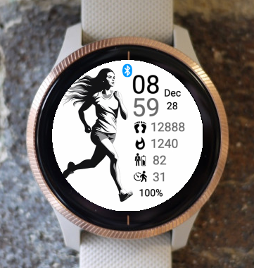 Garmin Watch Face - Sprinter S1