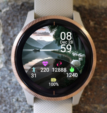 Garmin Watch Face - Ashore