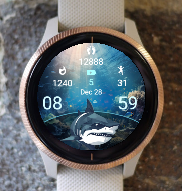 Garmin Watch Face - Sea World S1