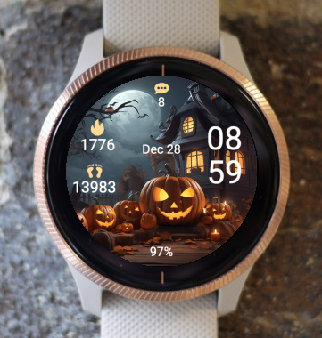 Garmin Watch Face - Halloween