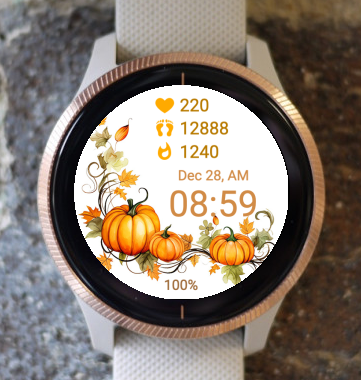 Garmin Watch Face - Thanksgiving