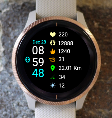 Garmin Watch Face - Sport Run X4