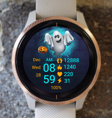 Garmin Watch Face - Ghost