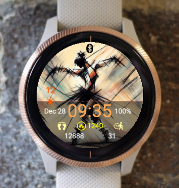 Garmin Watch Face - Dance