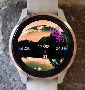 Garmin Watch Face - Earth