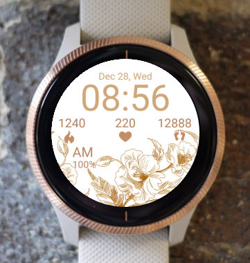 Garmin Watch Face - Bloom 02