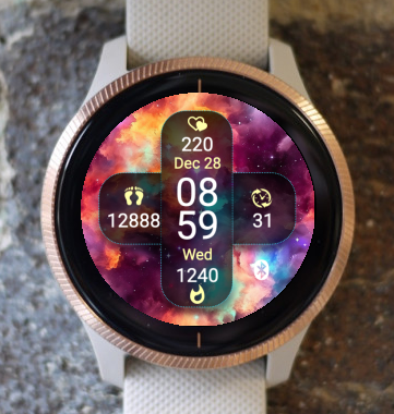 Garmin Watch Face - Nebula 3