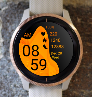 Garmin Watch Face - Active Time 01