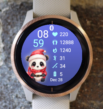 Garmin Watch Face - Christmas Time A7