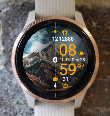 Garmin Watch Face - In The Mountains A13