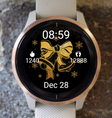 Garmin Watch Face - Christmas Bells