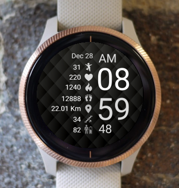 Garmin Watch Face - Active Time 05