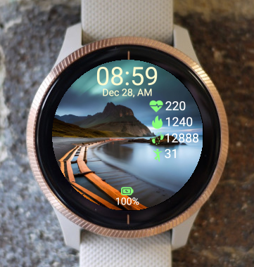 Garmin Watch Face - Coastline S02