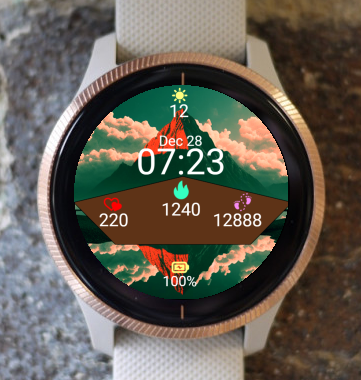 Garmin Watch Face - Pentagon