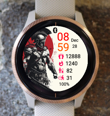 Garmin Watch Face - Warrior