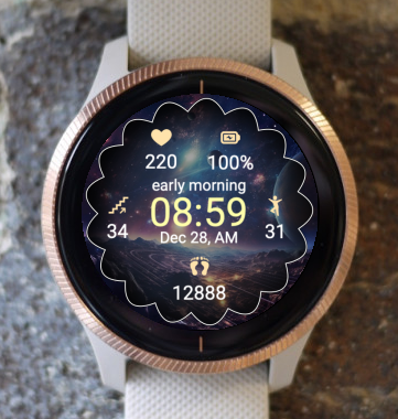 Garmin Watch Face - E-Space A3