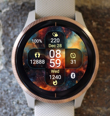 Garmin Watch Face - Nebula 2