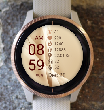 Garmin Watch Face - Active Time 04